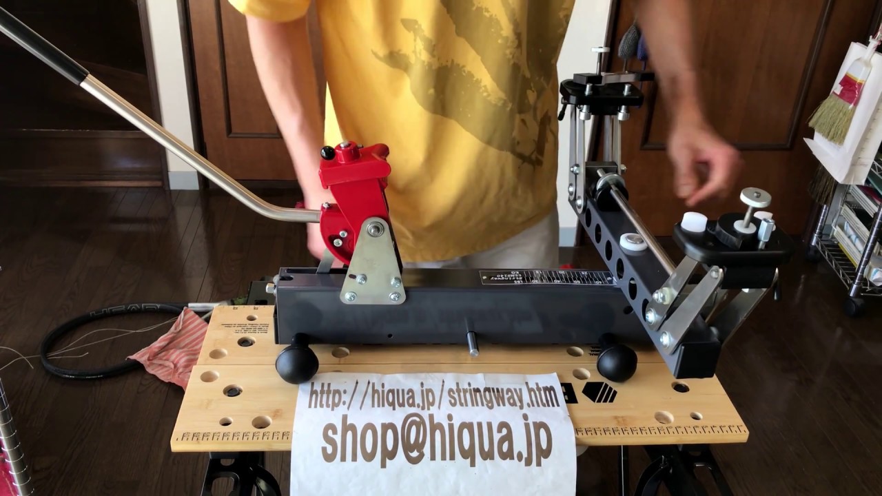 Stringway ML100 T98 ストリングマシン ガット張り機 Stringway ML100