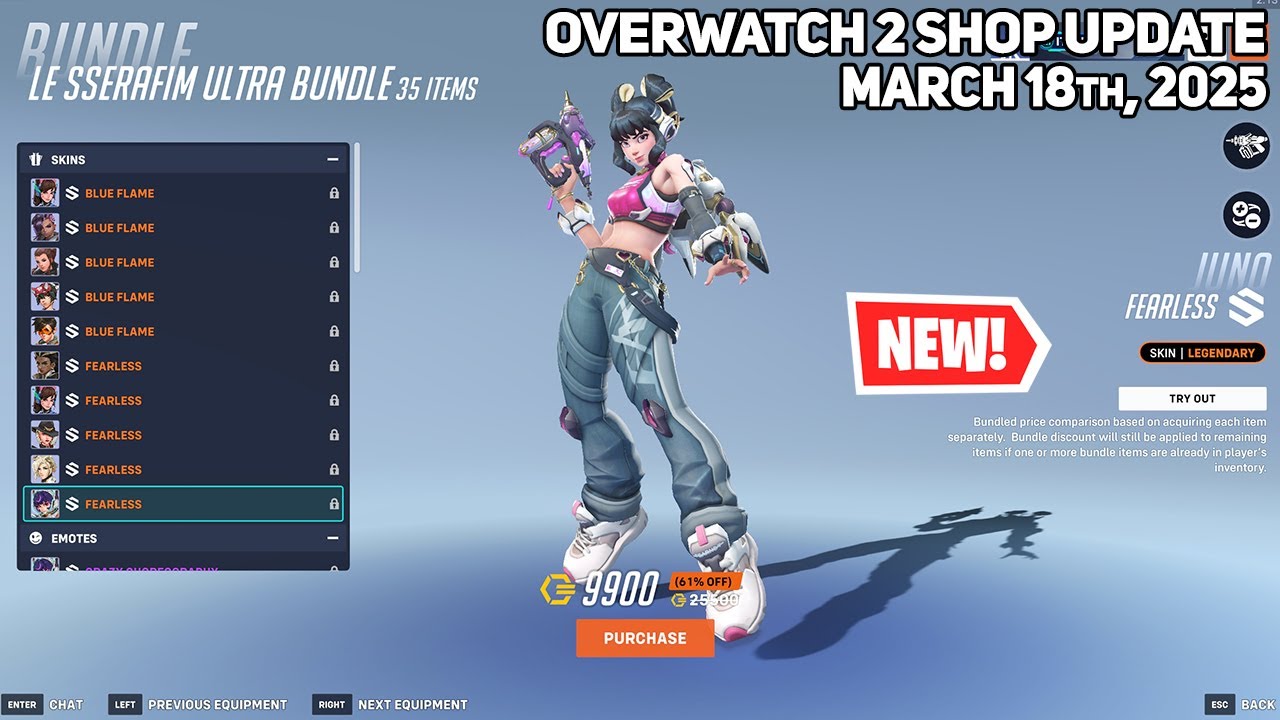 NEW* LE SSERAFIM ULTRA BUNDLE! Overwatch 2 Shop Update [March 18th