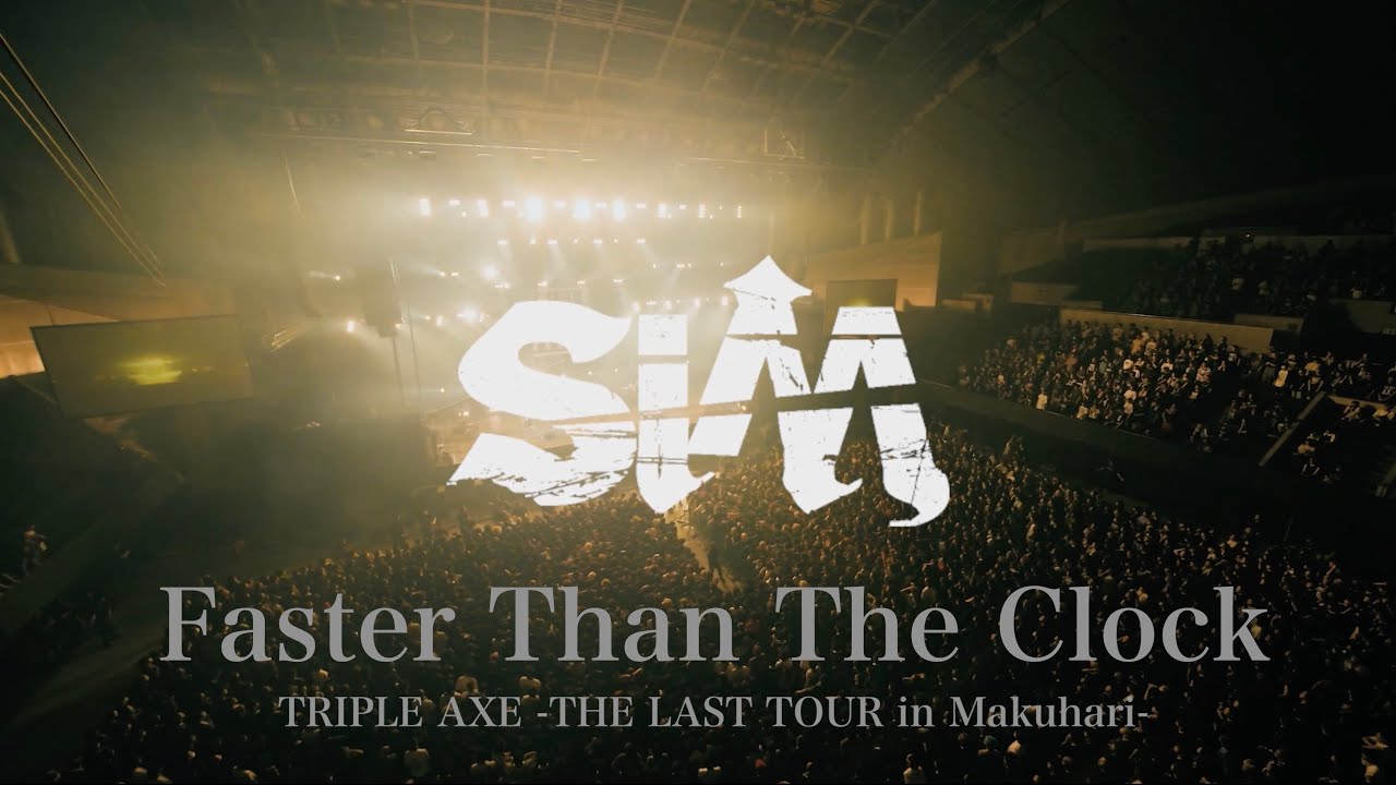 TRIPLE AXE LIVE DVD・Blu-ray『TRIPLE AXE -THE LAST TOUR in
