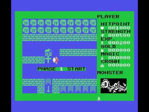 MSX] Dragon Slayer (1985) (Nihon Falcom) - YouTube