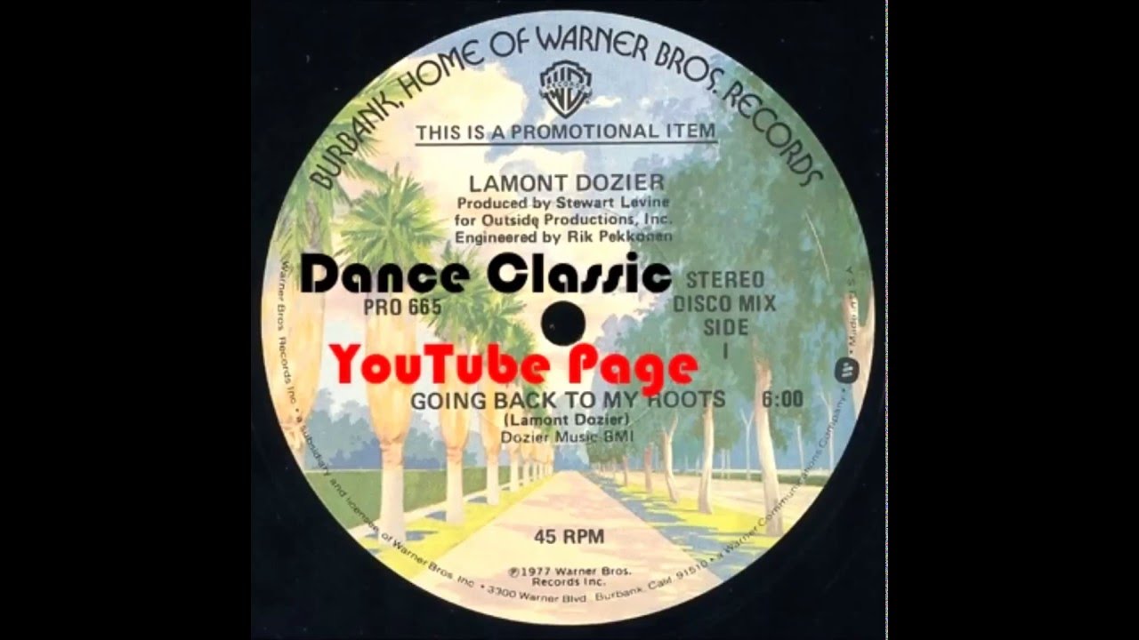 Lamont Dozier - Going Back To My Roots (Disco Mix) - YouTube