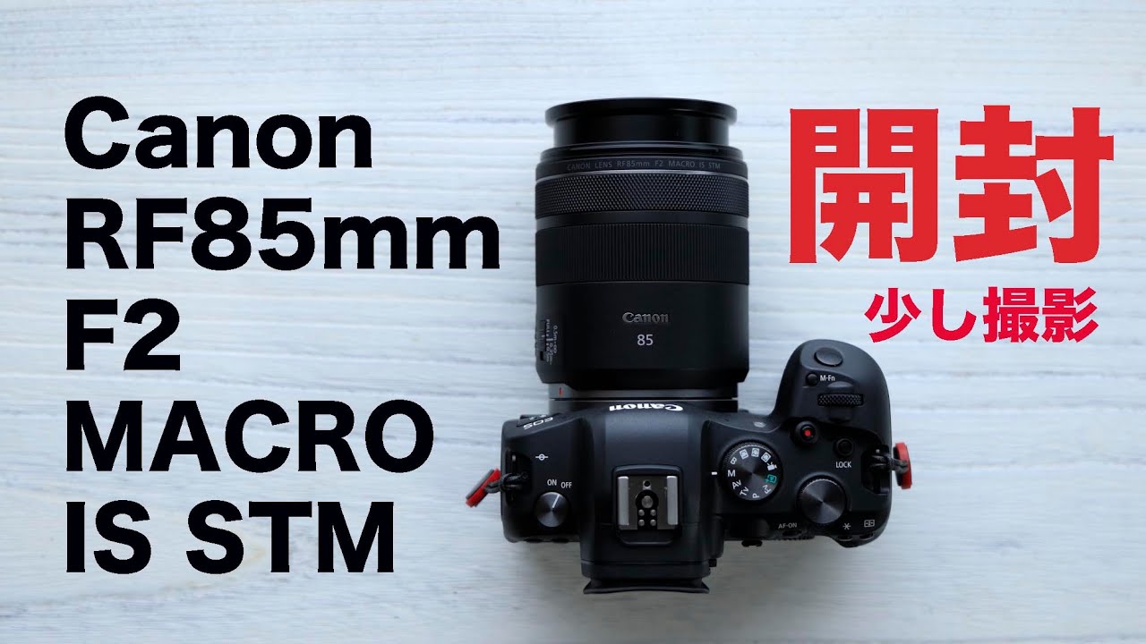 Canon RF85mm F2.0 MACRO IS STM 保証期間内 RF85mm F2 MACRO IS STM
