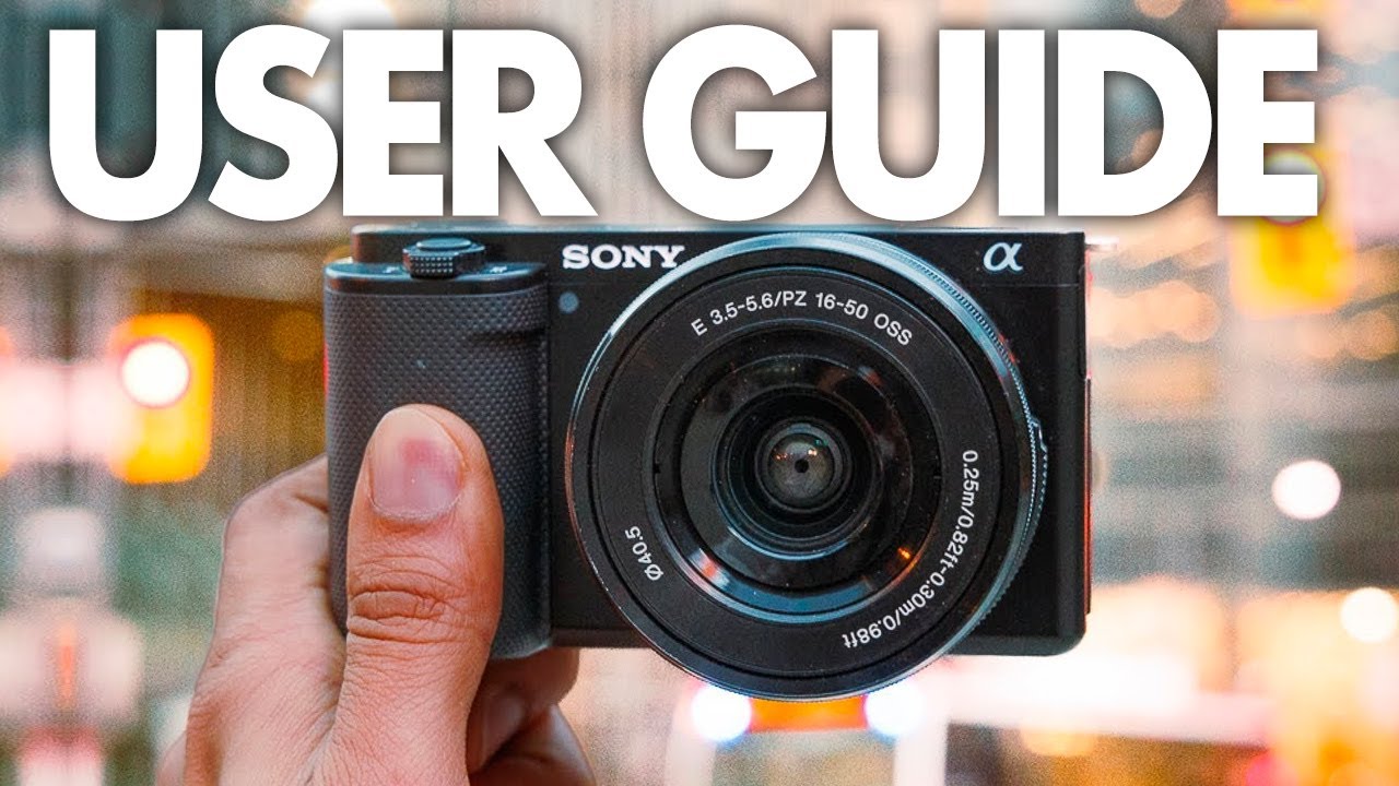 Sony ZV E10 Tutorial - Complete Beginner Guide - YouTube