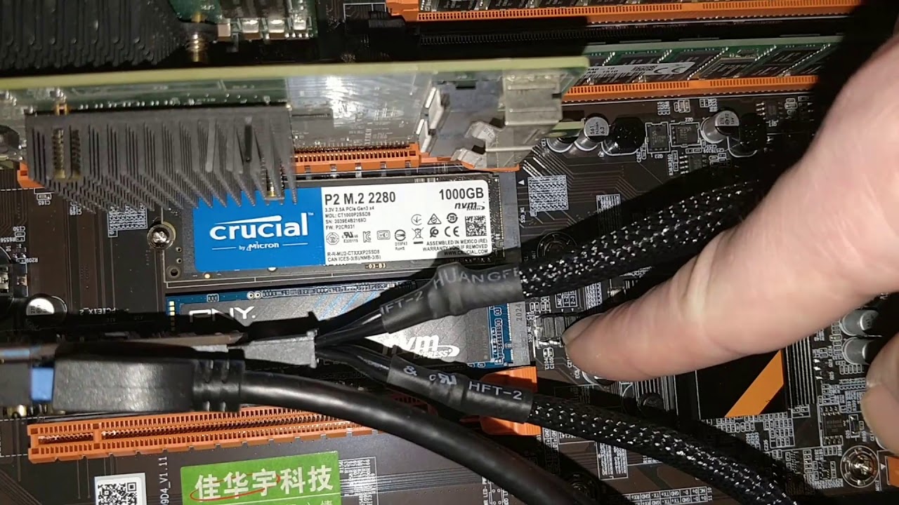 Enable Dual PCIe mvme m.2 drives on the ZX-DU99D4 V1.11 - YouTube