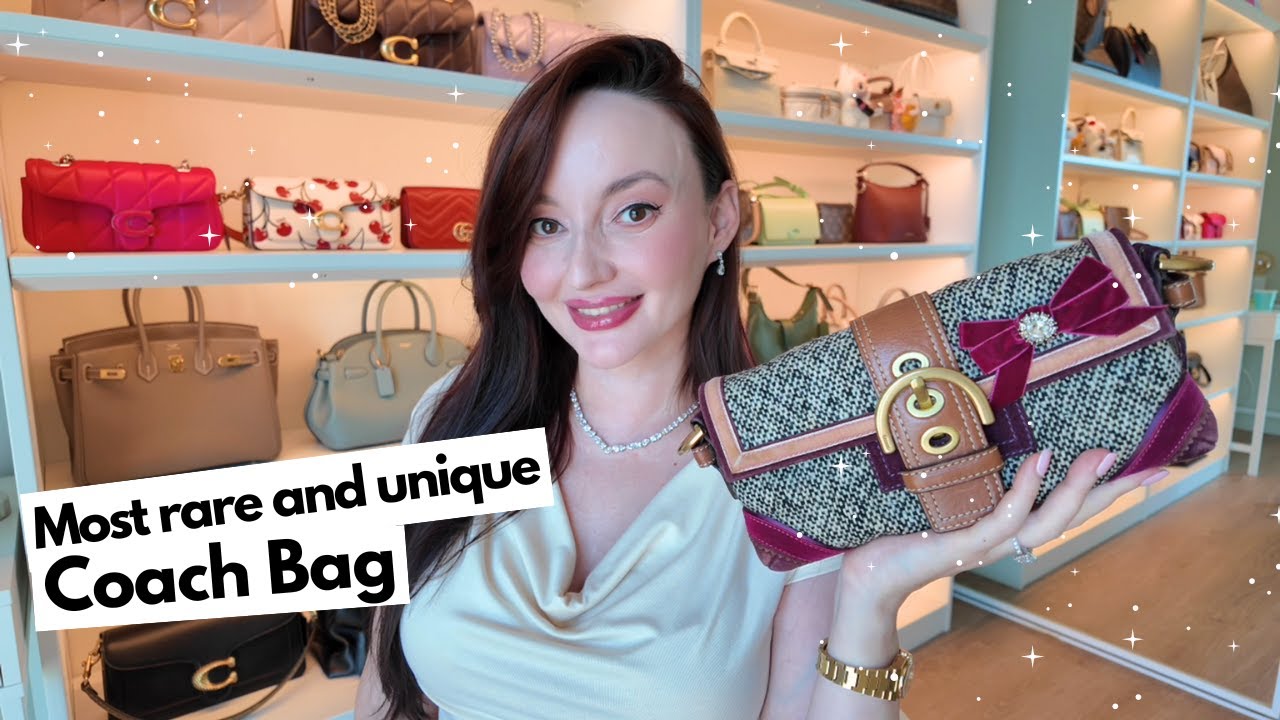 Vintage Y2K Coach Soho Shoulder Bag Unboxing and Review | Iconic