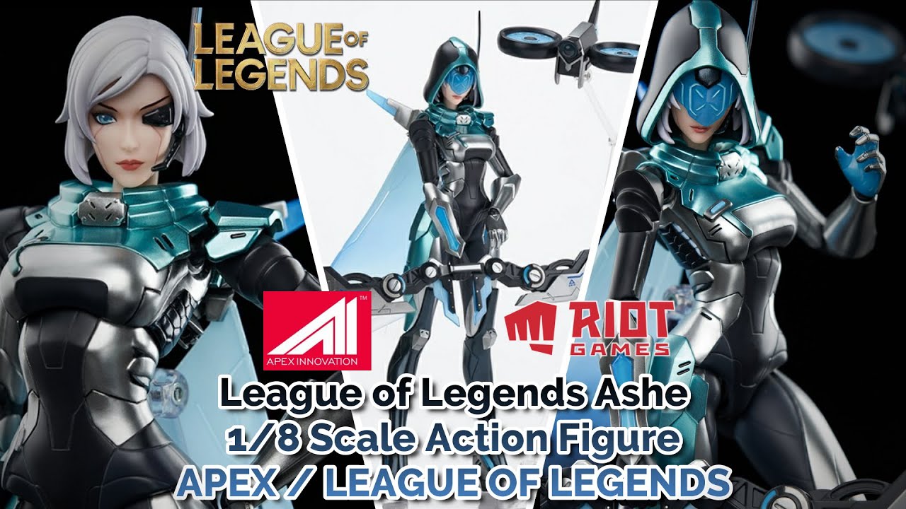 League of Legends Ashe 1/8 Scale Action Figure - APEX / LEAGUE OF