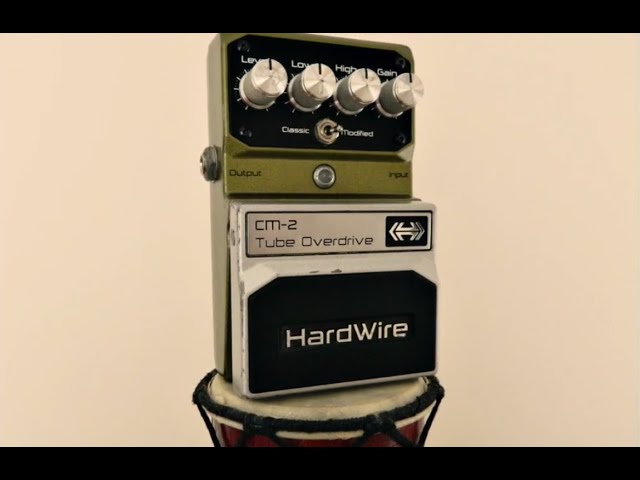 Digitech HardWire CM-2 Tube Overdrive - YouTube