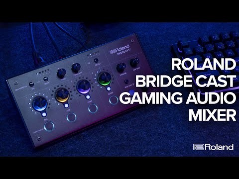 Roland Bridge Cast Dual-bus Gaming Audio Mixer | Sweetwater