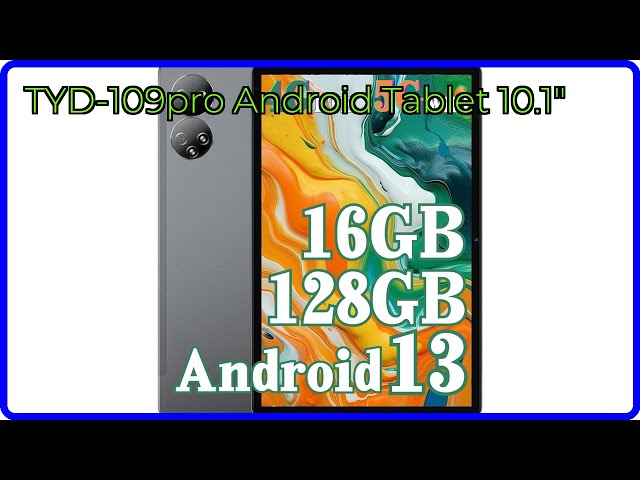 REVIEW: TYD-109pro Android Tablet 10.1