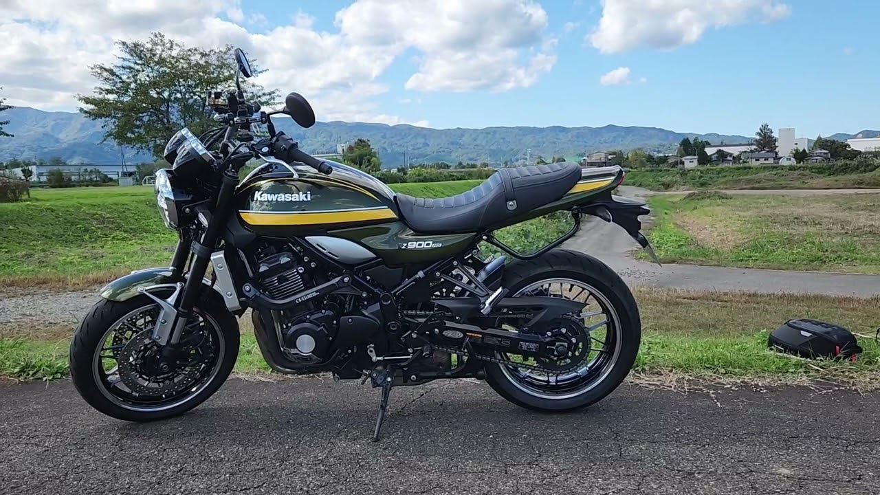 One year after delivery of the Z900RS: Custom parts that were good