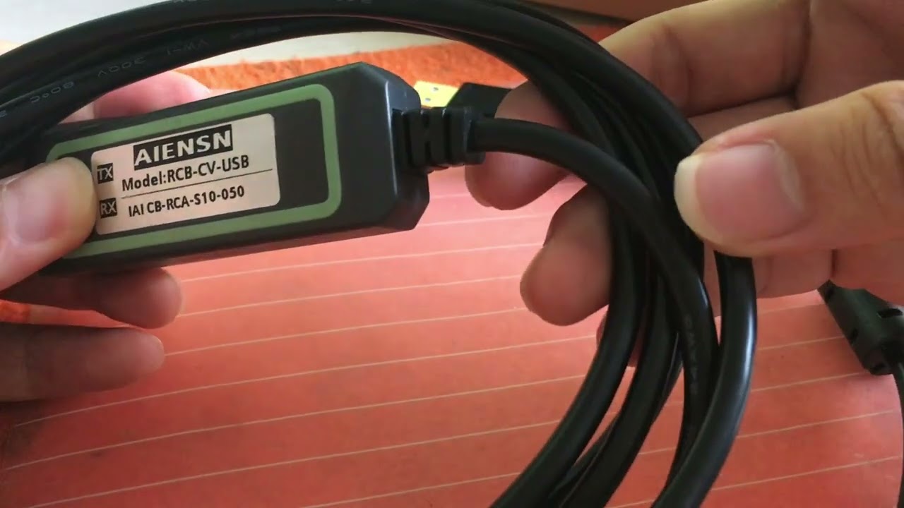 IAI RCB-CV-USB Electric Cylinder Driver Programming Cable – AIENSN