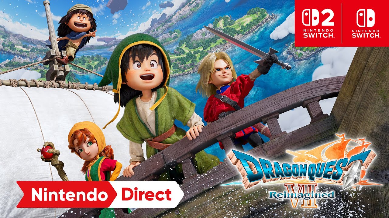 ドラゴンクエストVII Reimagined [Nintendo Direct 2025.9.12] - YouTube