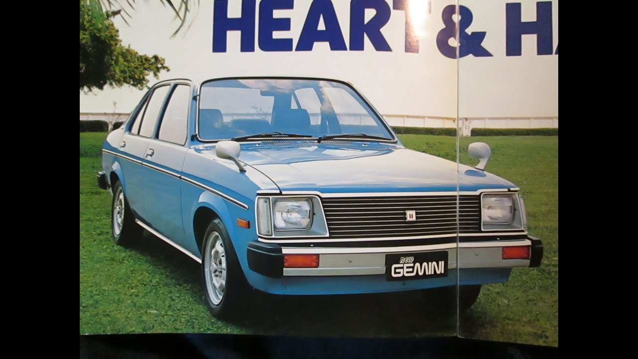 1979（昭和54年）いすゞジェミニ PF50型 ISUZU GEMINI typePR50 - YouTube