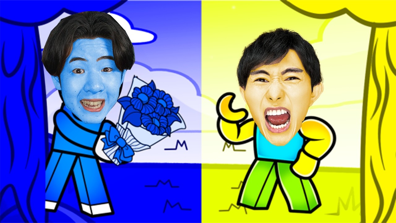 1色かくれんぼをやってみたら【ロブロックス / Roblox】 - YouTube