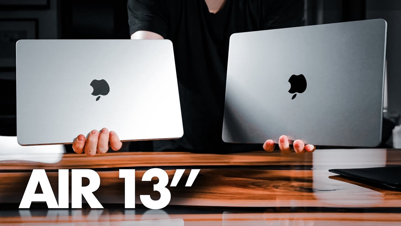 NEW MacBook Air 13'' Silver vs Space Grey - YouTube