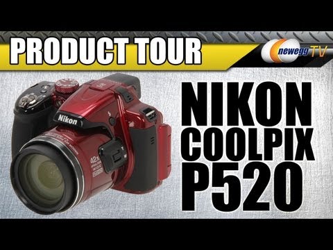 Newegg TV: Nikon COOLPIX P520 Red Digital Camera Product Tour