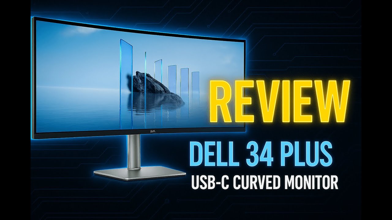Review - Dell 34 Plus USB-C Curved Monitor - S3425DW - 34-inch