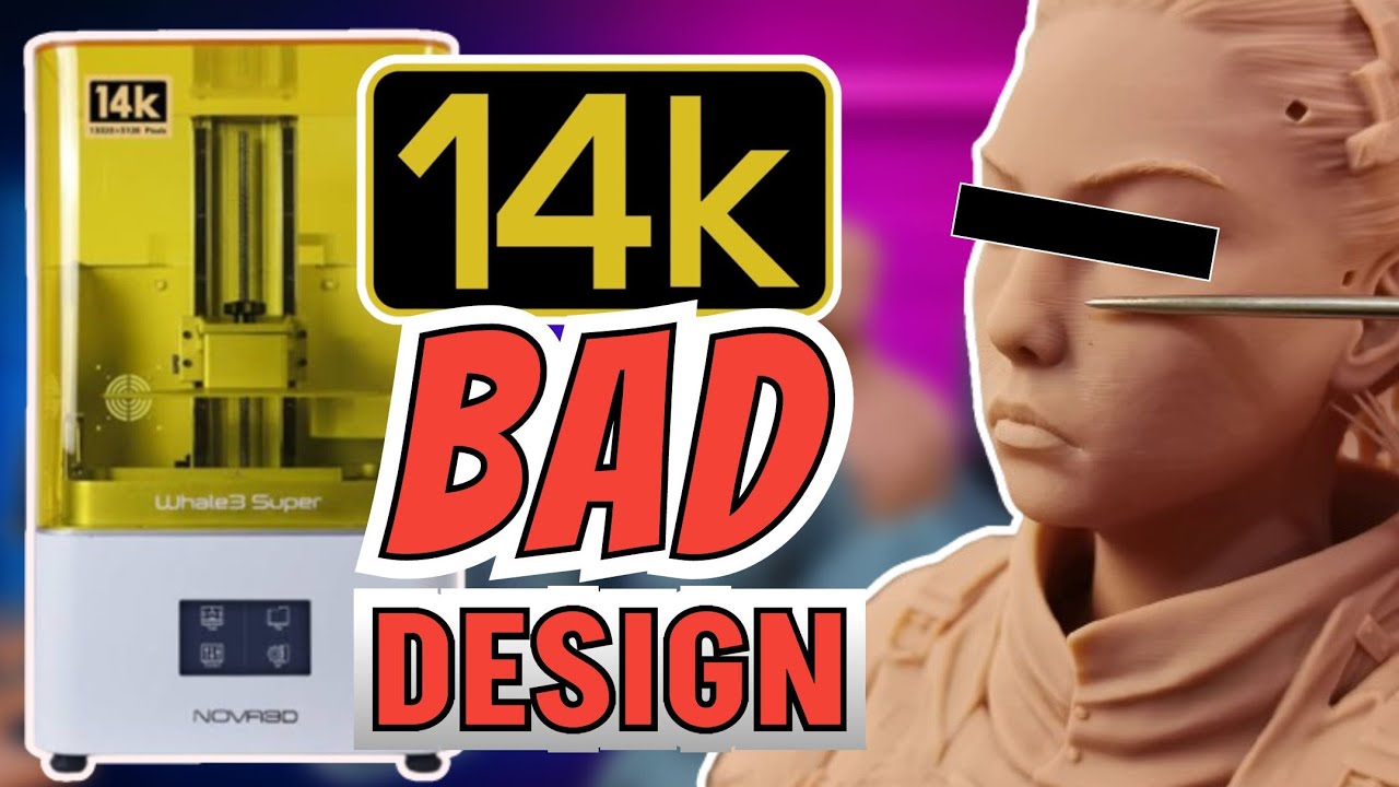 Nova3d Whale3 Super 14k In-Depth Test & Review - YouTube