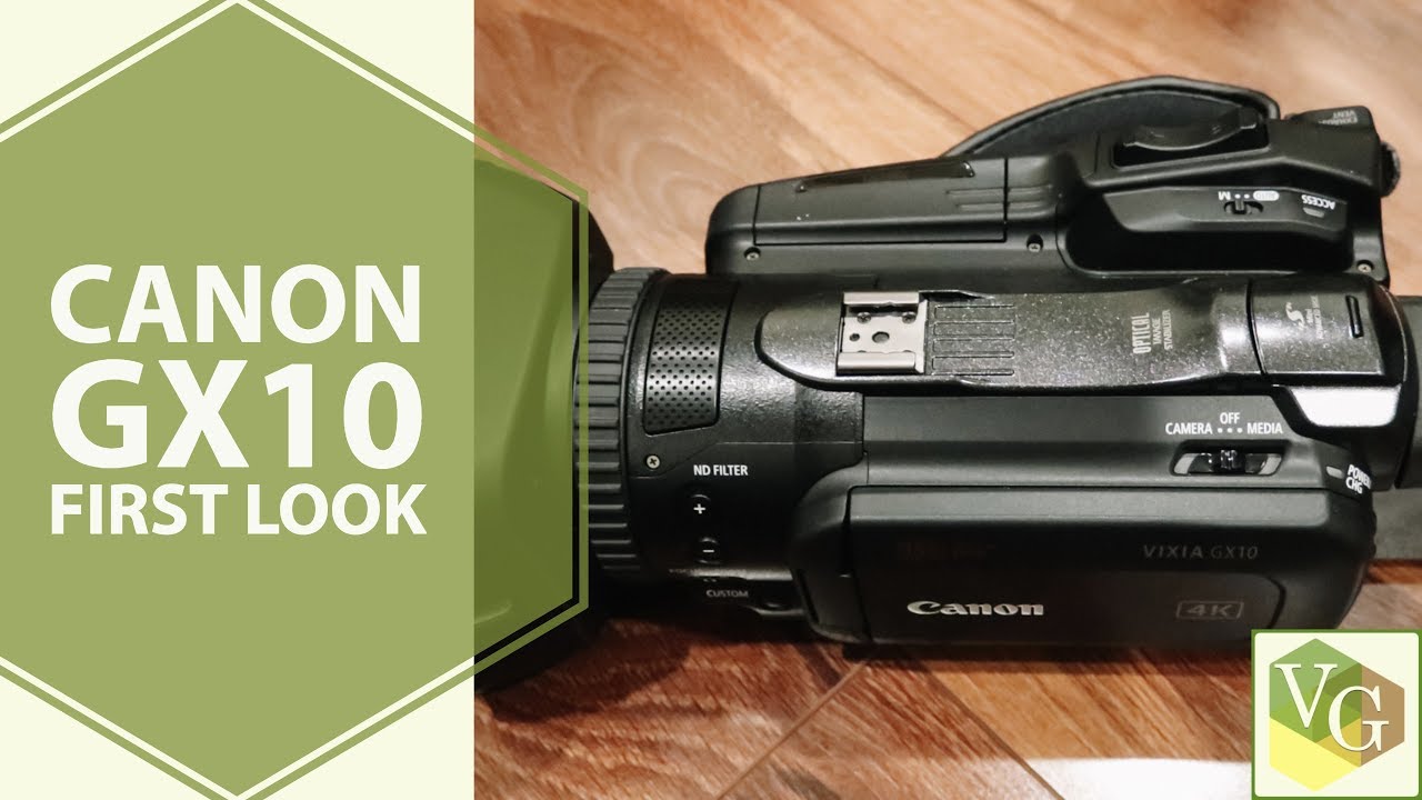 4K Camcorders | Canon GX10 | First Look - YouTube