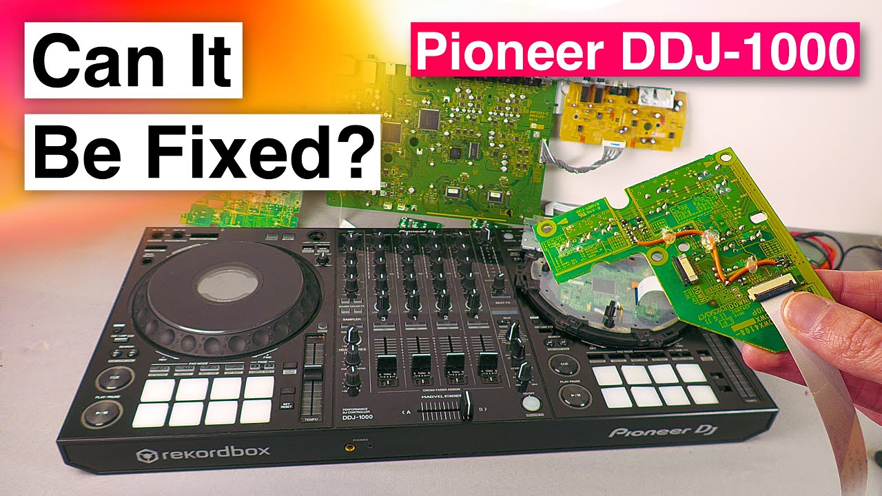 I bought a faulty Pioneer DDJ-1000 Controller - Can I fix it