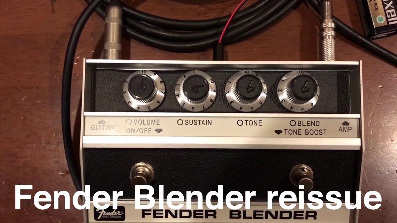 Fender Blender （Fuzz）自作