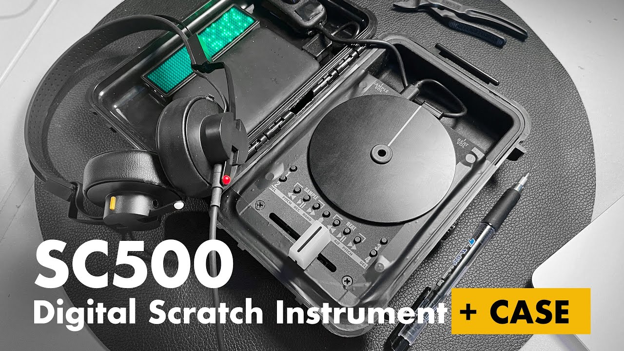 SC500 DIGITAL SCRATCH INSTRUMENT now w/ CASE - YouTube