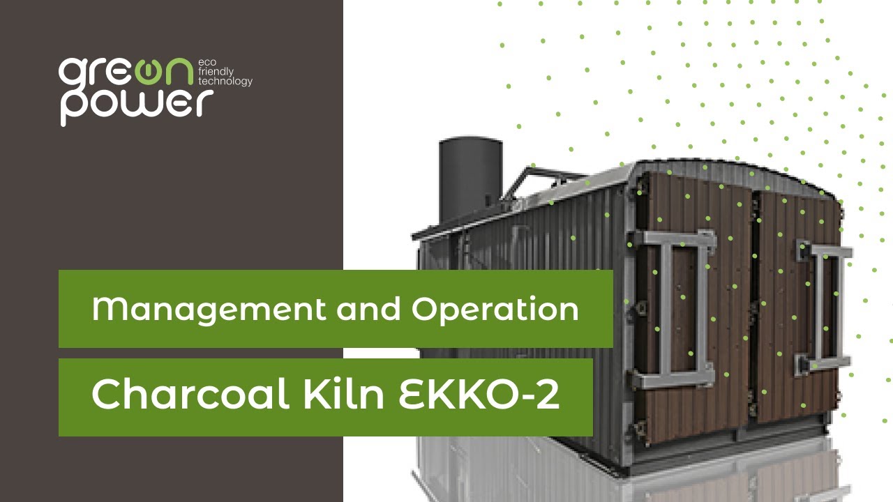 Carbonization furnace EKKO ✔️ GreenPower