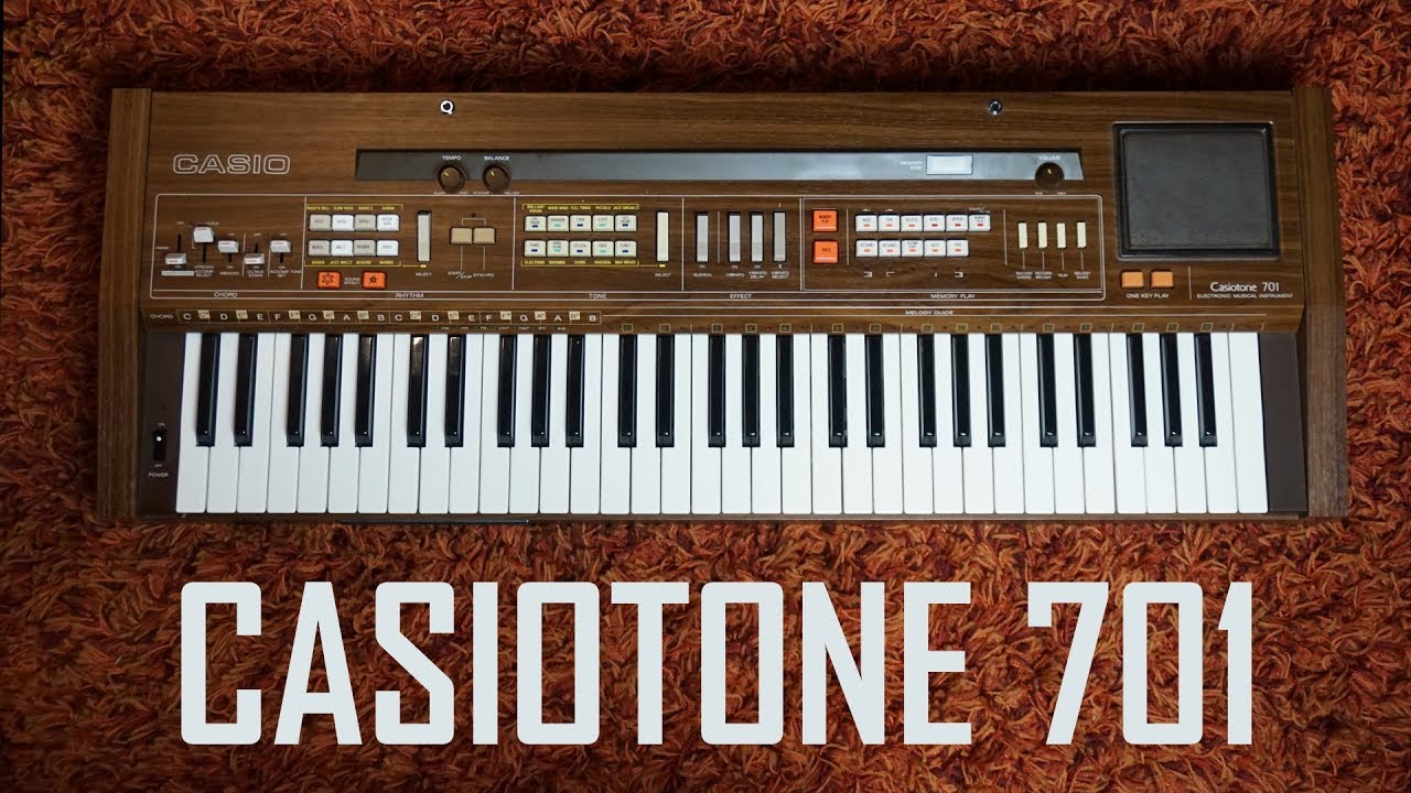 Casiotone 701 - First Contact | Music Demo - YouTube