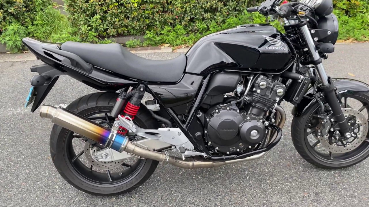 cb400sf】紹介 LCIマフラー ＃CB400SF ＃モトブログ ＃紹介 - YouTube
