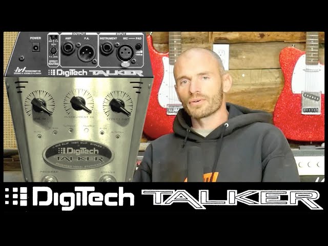 Digitech Talker Guitar Vocoder Demo - YouTube