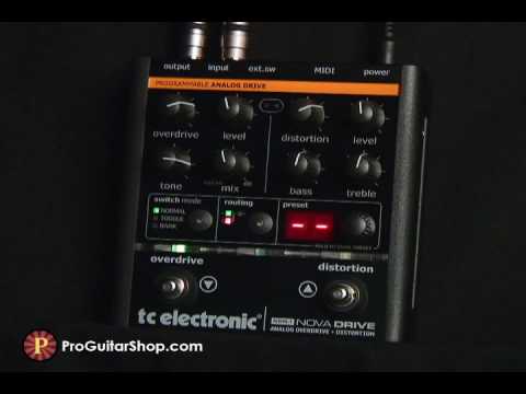TC Electronic Nova Drive - YouTube