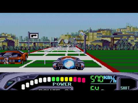 OutRun 2019 (アウトラン 2019) - [Mega Drive] 1CC (50Fps) - YouTube
