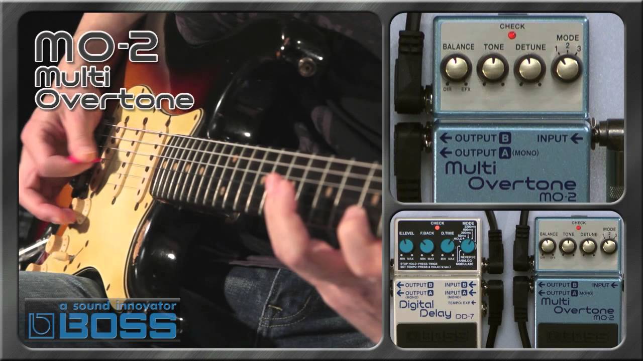 BOSS MO-2 ”Multi Overtone” - YouTube