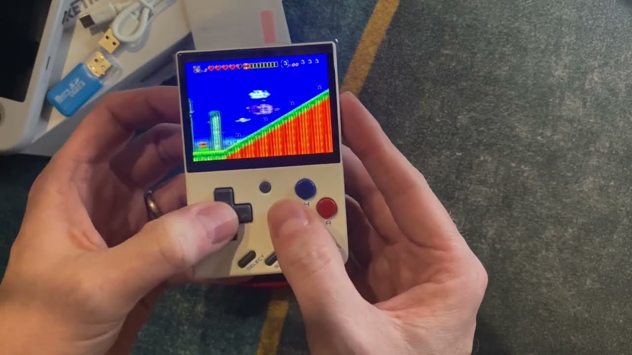 Miyoo Mini V2 Retro Handheld Unboxing - YouTube