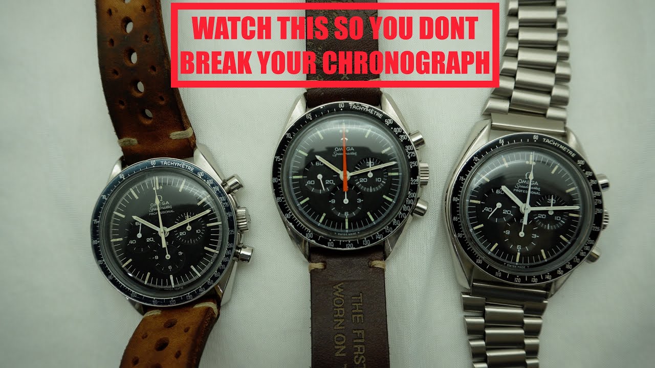 How To Use A Chronograph Watch - Watch Talk Ep.3 - YouTube