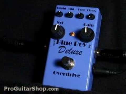 MI Audio Blue Boy Deluxe Overdrive Pedal - YouTube