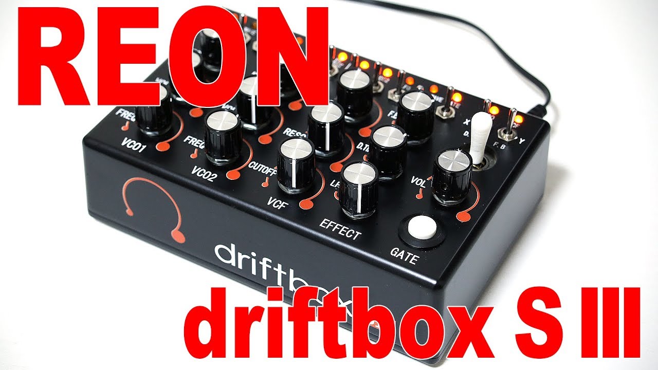 Reon Driftbox R MIDI Analog Synthesizer | Gear4music demo - YouTube