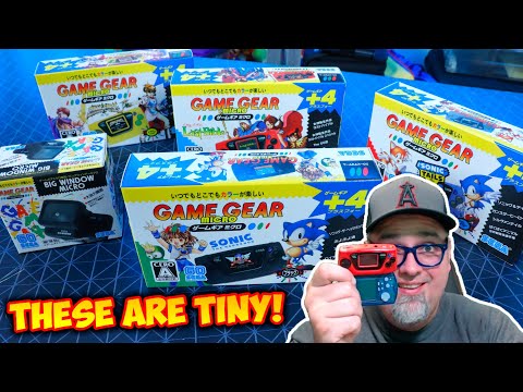 These Are Tiny! But Are They Playable? Sega Game Gear Micro
