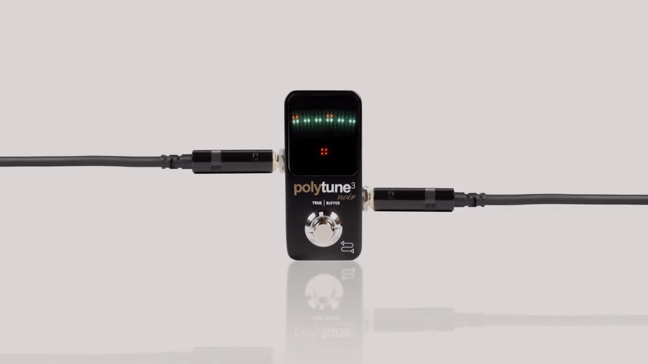 TC Electronic PolyTune 3 Polyphonic Mini Pedal Tuner Noir | Guitar