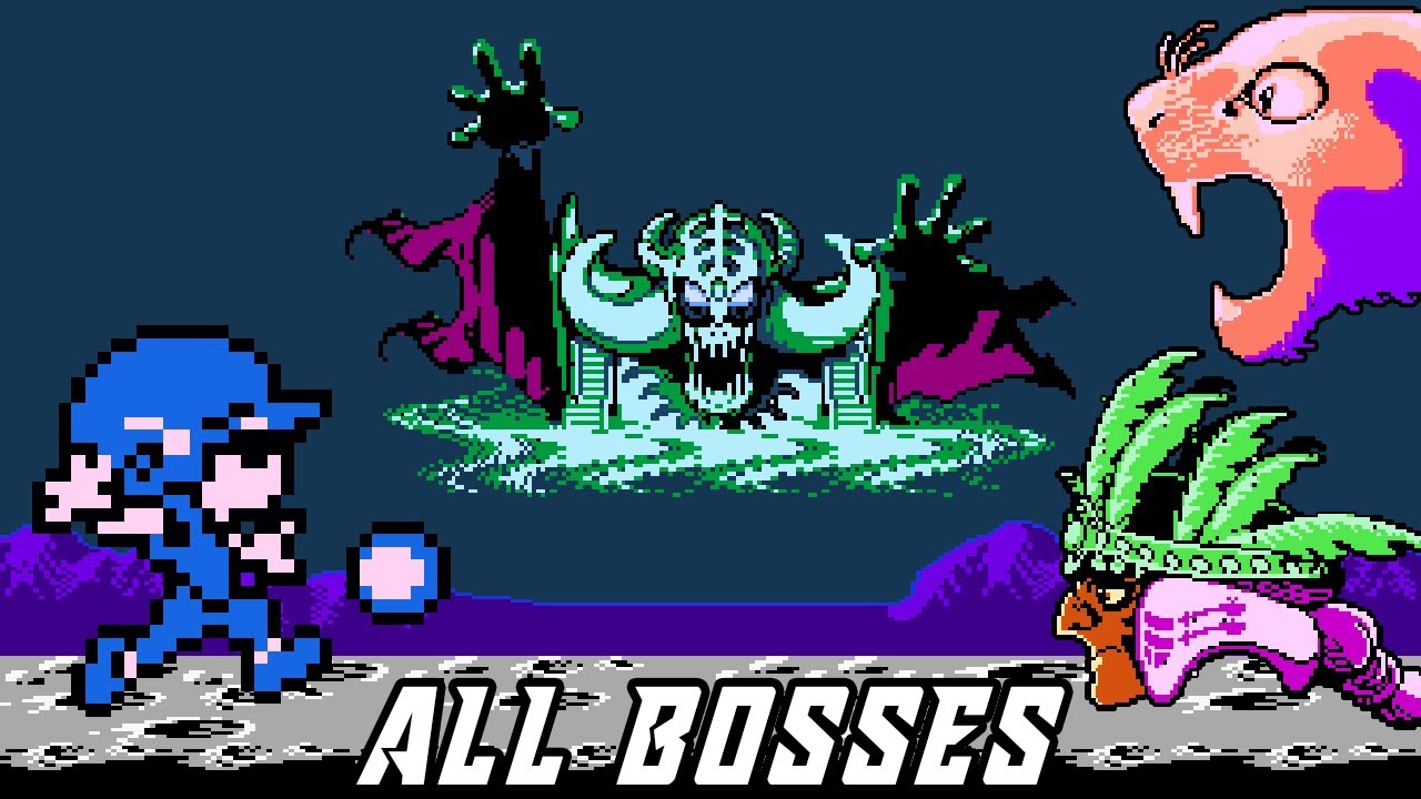 Doki! Doki! Yuuenchi: Crazy Land Daisakusen (NES) - All Bosses [No