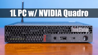 1L with a GPU! Lenovo ThinkStation P340 Tiny - YouTube