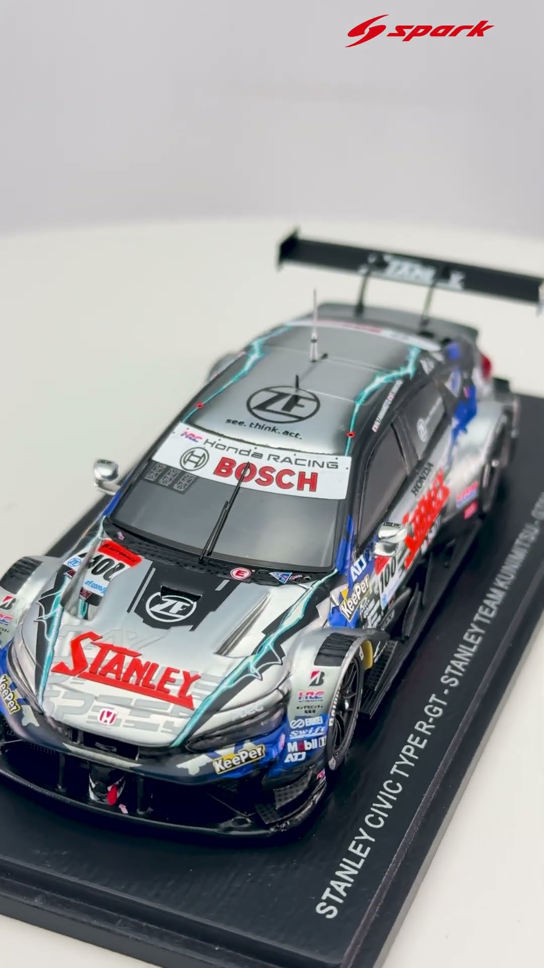 Spark SGT164 1/43 STANLEY CIVIC TYPE R-GT No.100 STANLEY TEAM