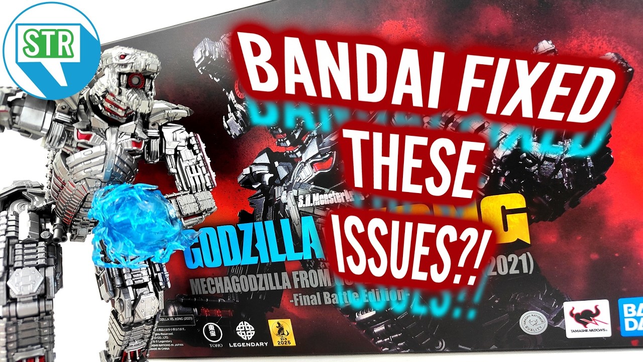 S.H. MonsterArts Mechagodzilla 2021 FINAL BATTLE UNBOXING! - YouTube