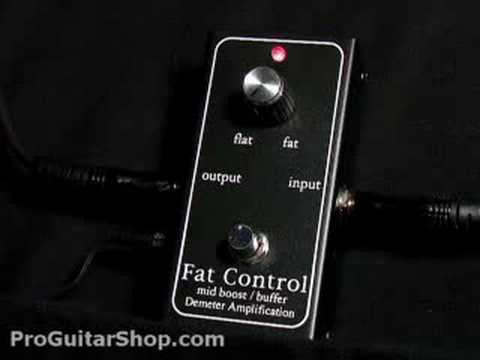 ギター Demeter Amplification Fat Control MB-2 Midboost/Fat Control
