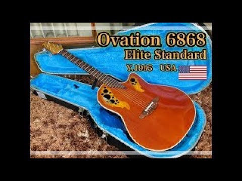 Ovation Elite 6868 Standard USA 1995 - YouTube