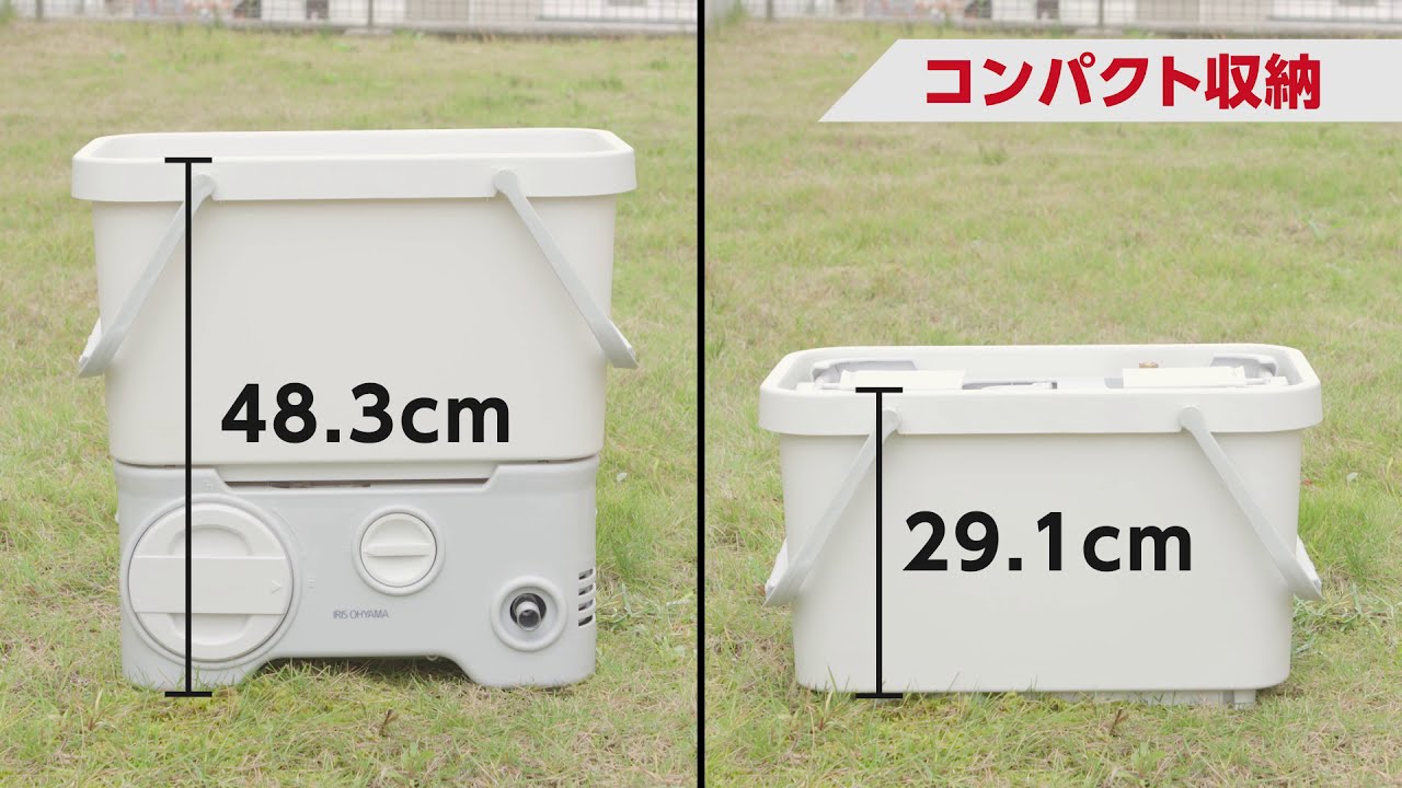 タンク式高圧洗浄機充電タイプ SDT-L01N パーツver - YouTube