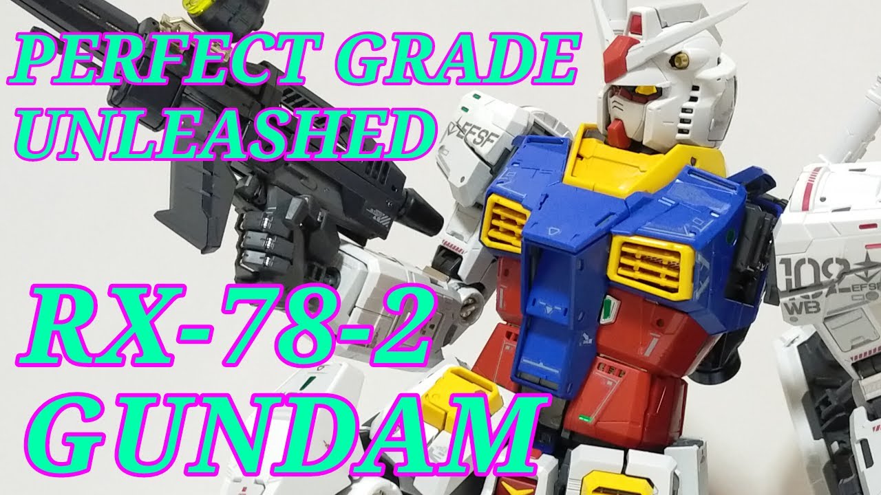 ガンプラ】PG UNLEASHED 1/60 RX-78-2 ガンダム組み立て【PERFECT