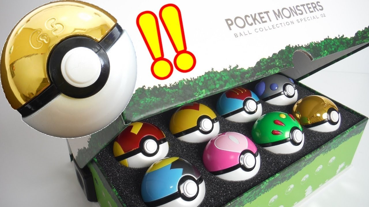 GS BALL!! POCKET MONSTERS BALL COLLECTION SPECIAL02 開封 PB限定