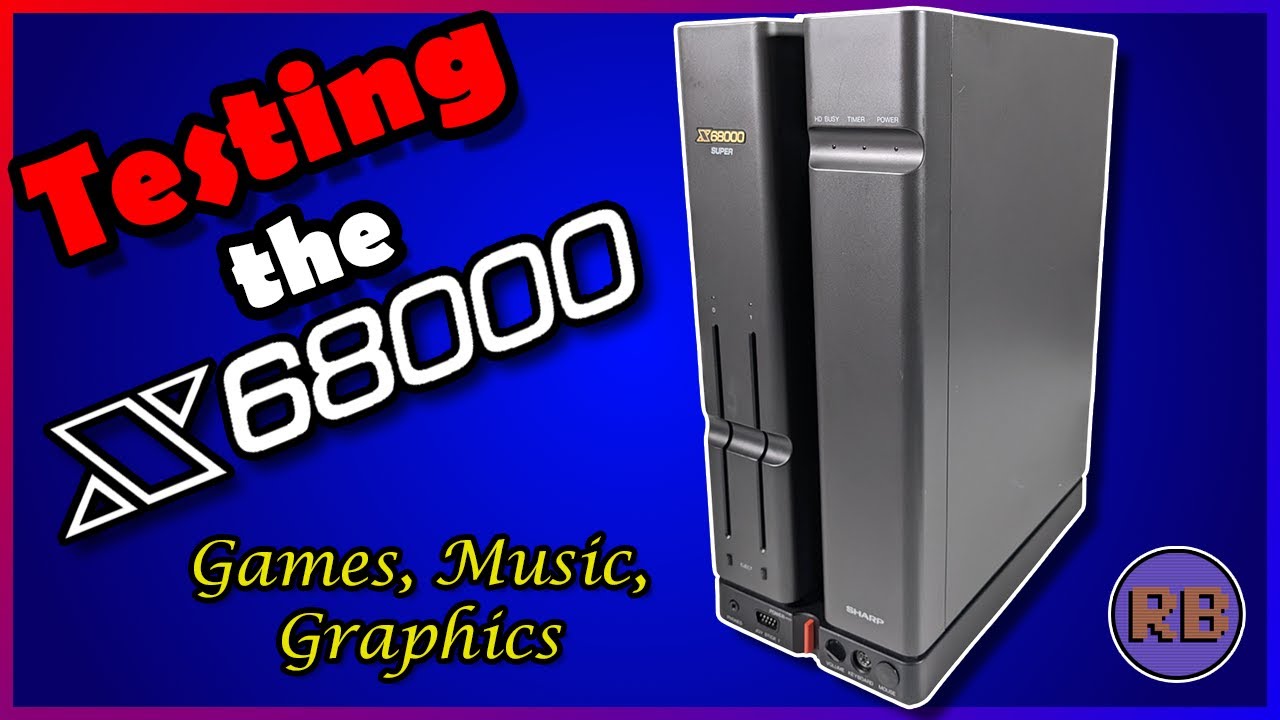 Testing out the imported X68000! - YouTube