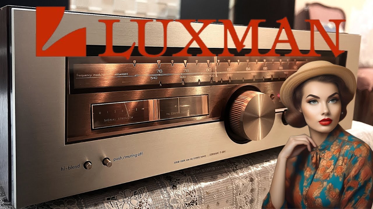 LUXMAN T-88V】レトロな雰囲気満載のラックスマンヴィンテージ